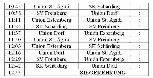 Featured image for U16  -  SK-Hallenturnier